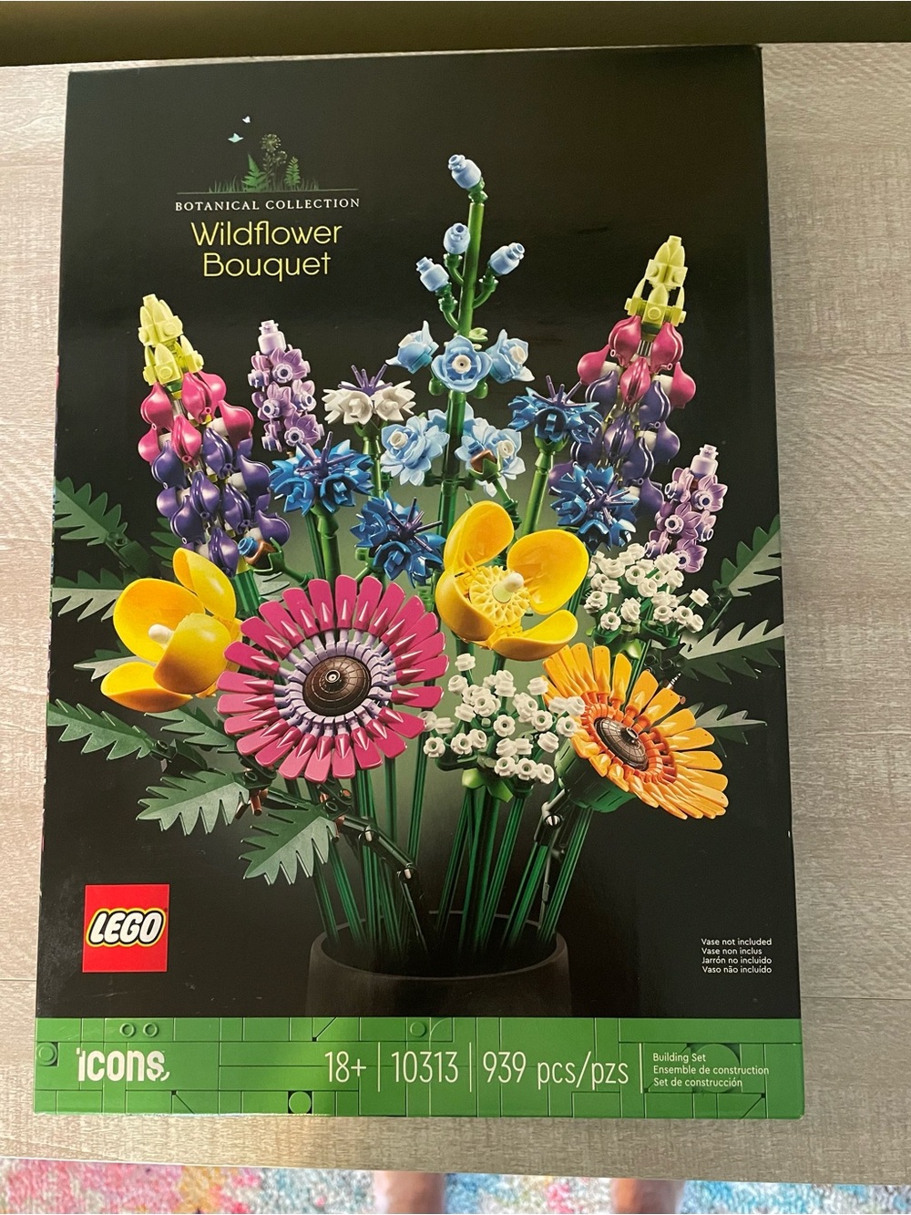 LEGO Botanical Collection Wildflower Bouquet (10313) building new set gift mom